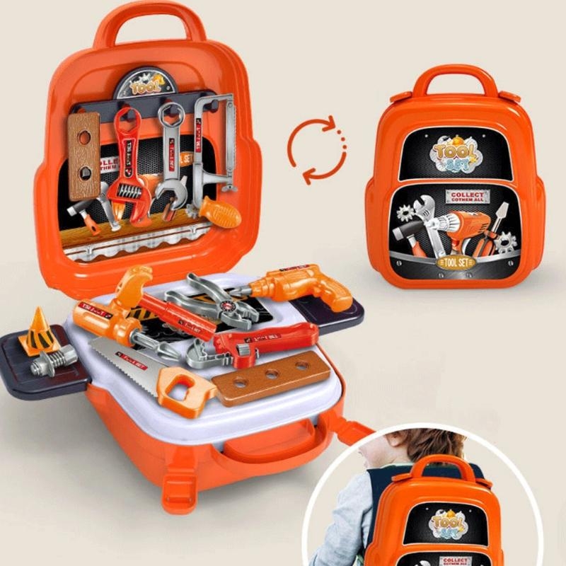 Gardening Tools For Toddlers - 76HF Kindergereedschapset Peutergereedschapset Kindergereedschapskist Speelgoedboor Schroef