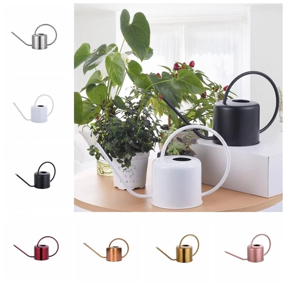 Watering Can Long Spout - u 1.3L Plantensproeier Ketel Roestvrij staal