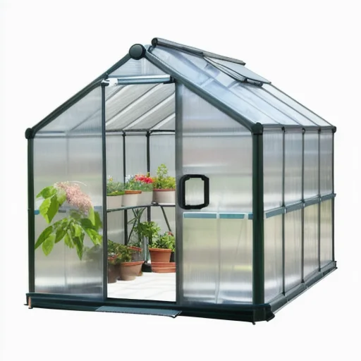 Greenhouse Mini Indoor - Plastieken plantenkas kweekset mini buiten isolatie