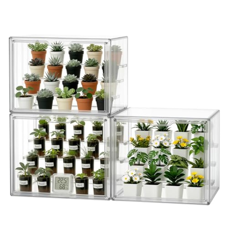 Greenhouse Mini Indoor - Mini-kas voor binnen, voor kleine planten,