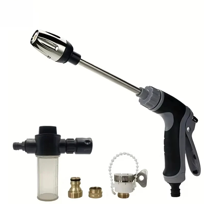 Gardening Tools For Beginners - Nieuwe draagbare auto-reinigingsset hogedruksproeier waterpistool autowasinstallatie