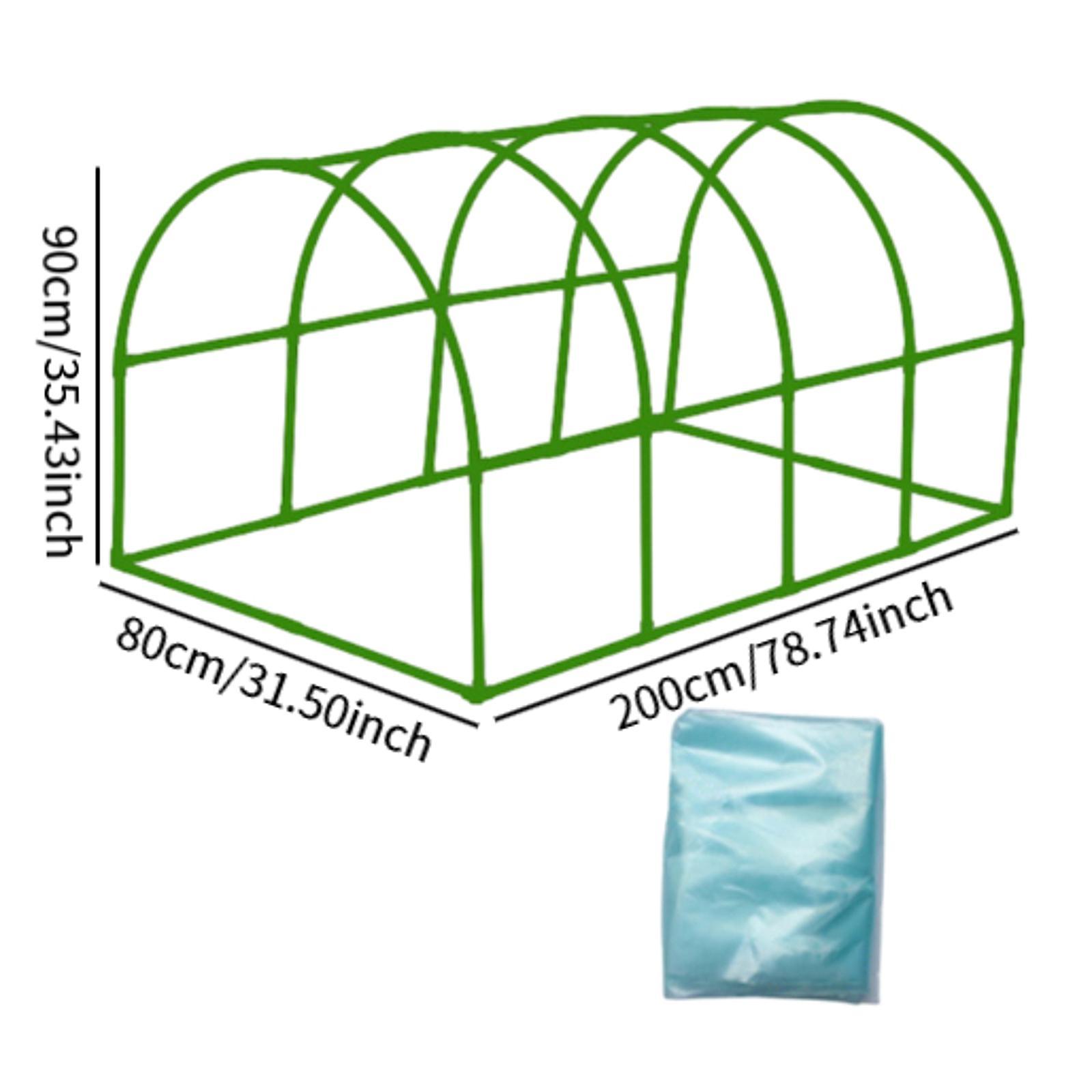 Greenhouse Mini Indoor - Kweektent met ijzeren buizenframe, mini plantenkwekerijtent