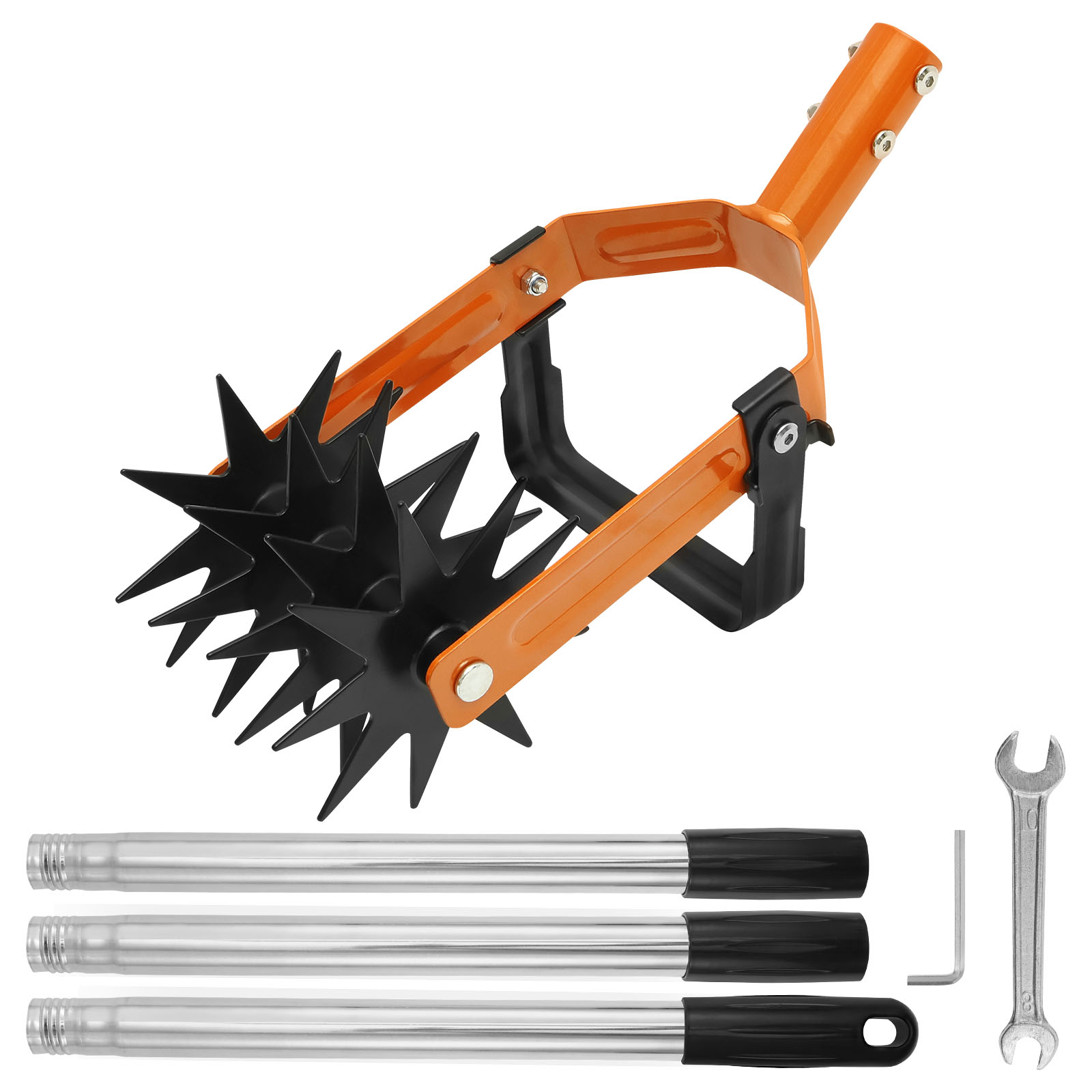 Gardening Tools For Beginners - Nieuwe 2-in-1 Helmstok Gereedschap Roestvrij Stalen