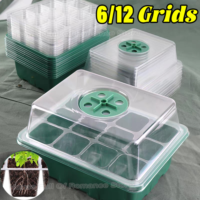 Greenhouse Mini Indoor - Kweekset met verstelbare vochtigheidskoepel en basis,