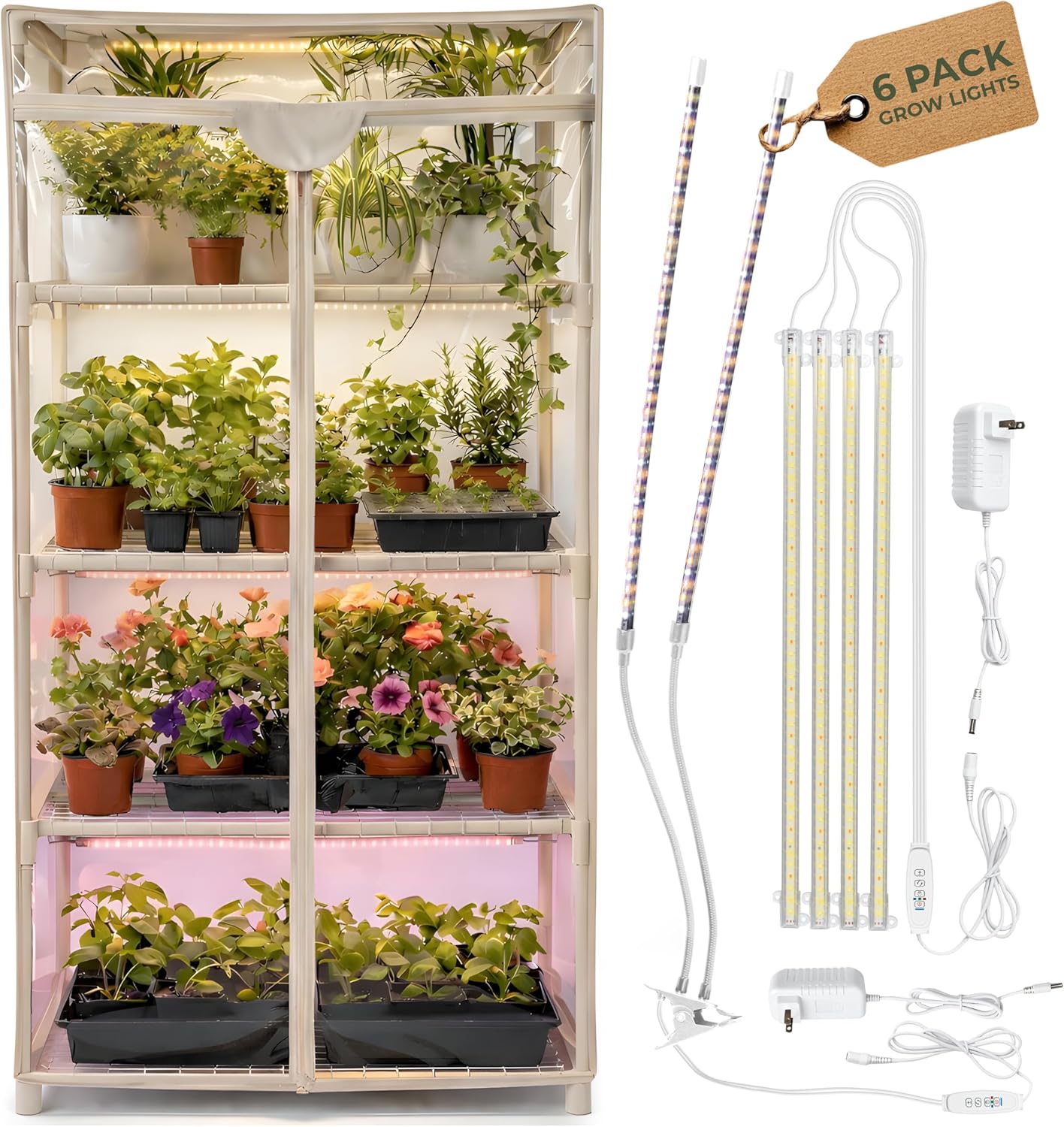 Mini-kas voor binnenplanten me - Greenhouse Mini Indoor recensie en prijs