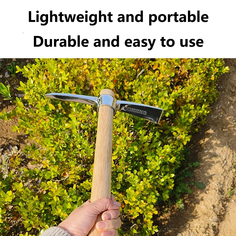 1 Stuks Rvs Houweel Outdoor Ho - Gardening Tools Sharp recensie en prijs