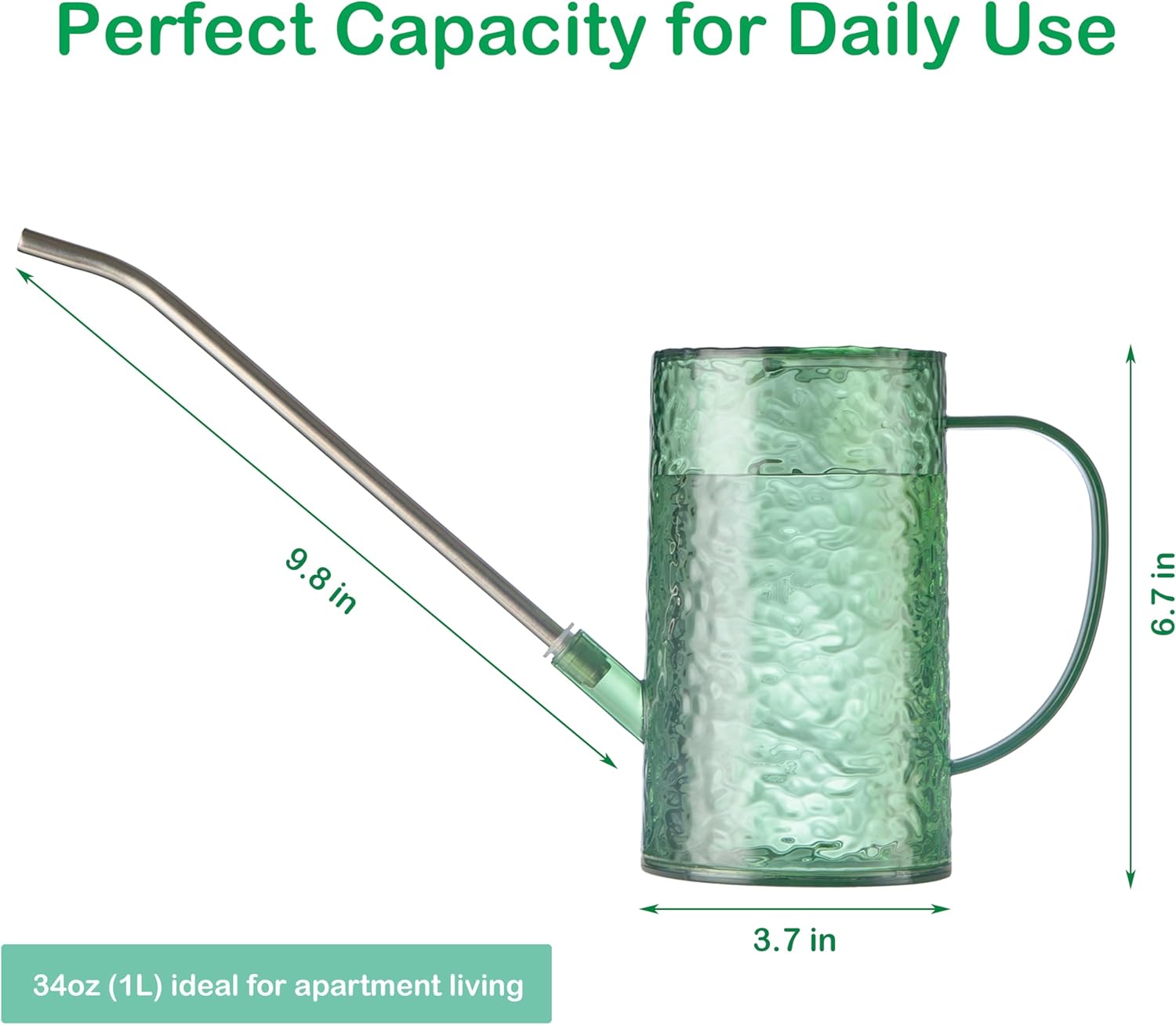 Kleine gieter voor kamerplante - Watering Can Long Spout recensie en prijs