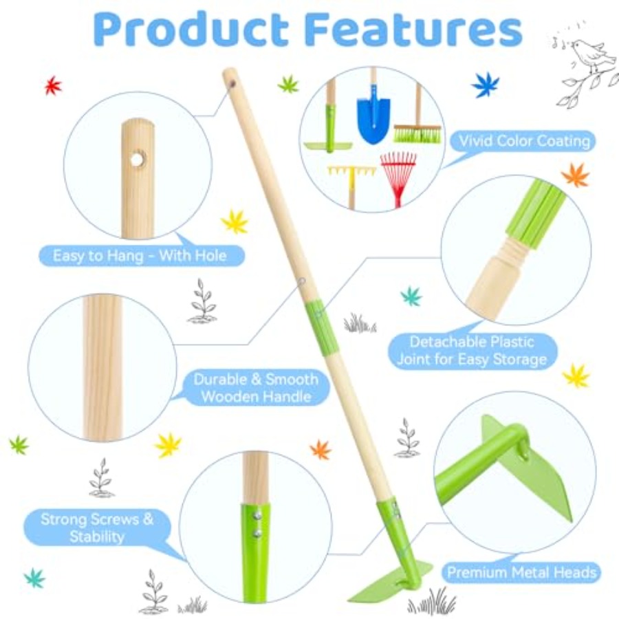 Tuin gereedschapset: Veilige t - Gardening Tools For Toddlers recensie en prijs
