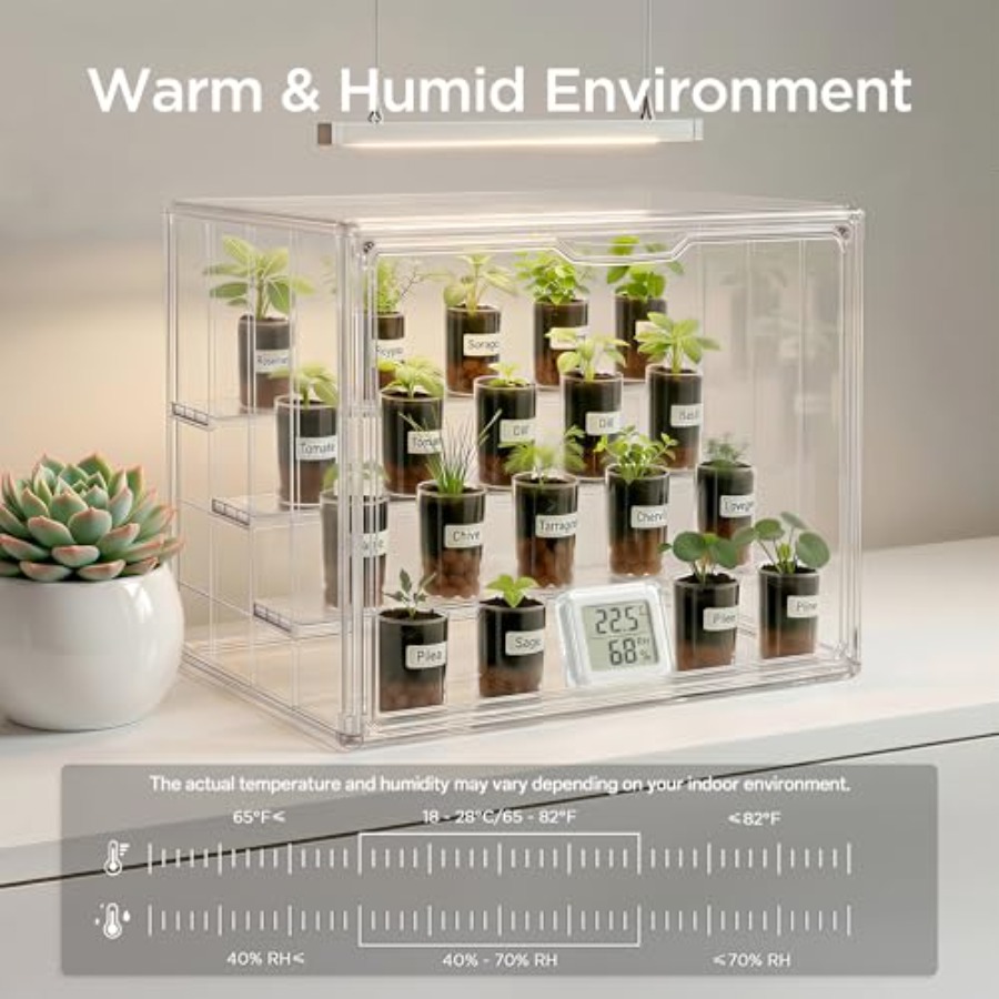 Mini-kas voor binnen, voor kle - Greenhouse Mini Indoor recensie en prijs
