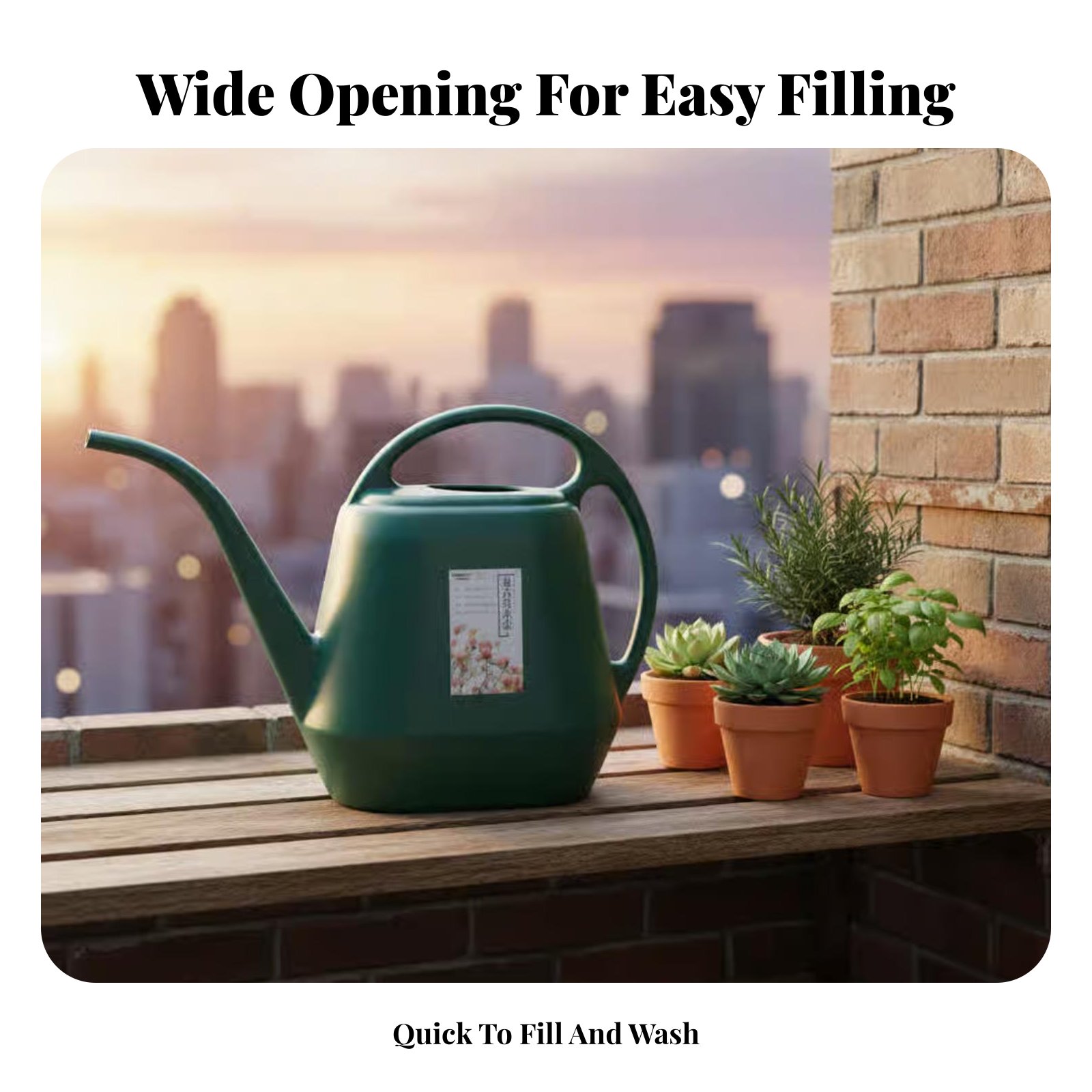 Gieter met lange uitloop Licht - Watering Can Long Spout recensie en prijs