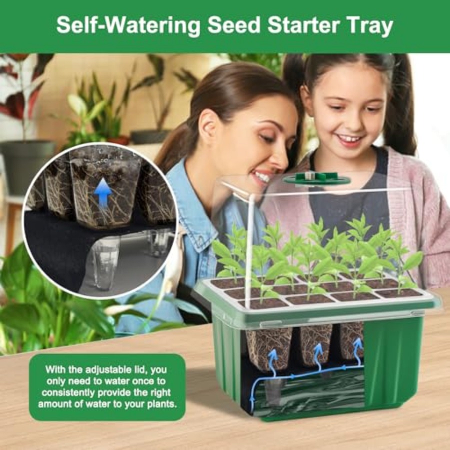 Zaaitray met verlichting, 6-pa - Greenhouse Mini Indoor recensie en prijs