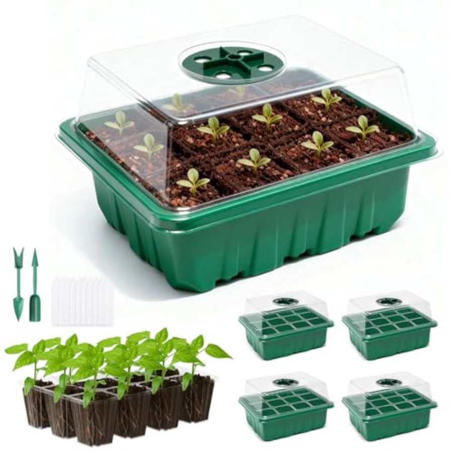 5 pakjes zaadstartbakjes met v - Greenhouse Mini Indoor recensie en prijs