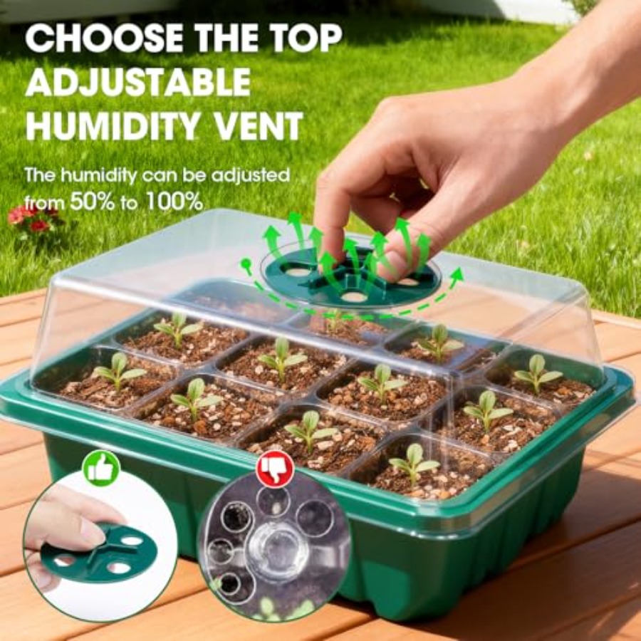 5 pakjes zaadstartbakjes met v - Greenhouse Mini Indoor recensie en prijs